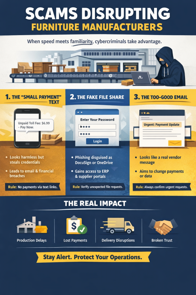 April Fools’ Is Over. But These Scams Are Still Disrupting Manufacturers. Spring is busy in manufacturing.